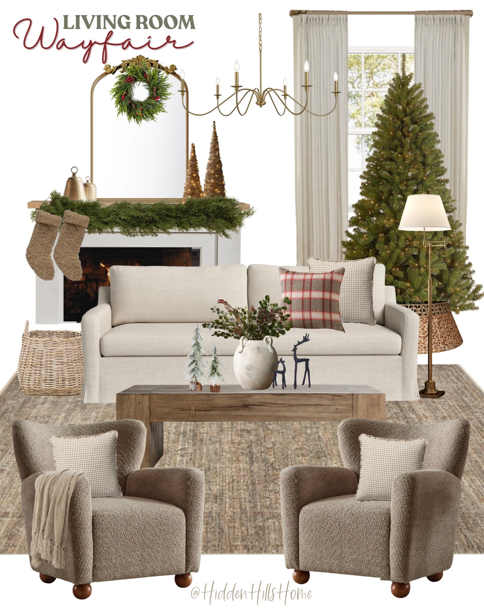 Feeling cozy and festive this holiday season thanks to @wayfair!❤️ You all know it’s one of my favorite places to shop! From my best selling bed to my vases and decor, they have everything you need to make your home feel inviting and cozy for the holiday season! #WayfairPartner #Wayfair #ad 

#LTKSaleAlert #LTKHoliday #LTKHome