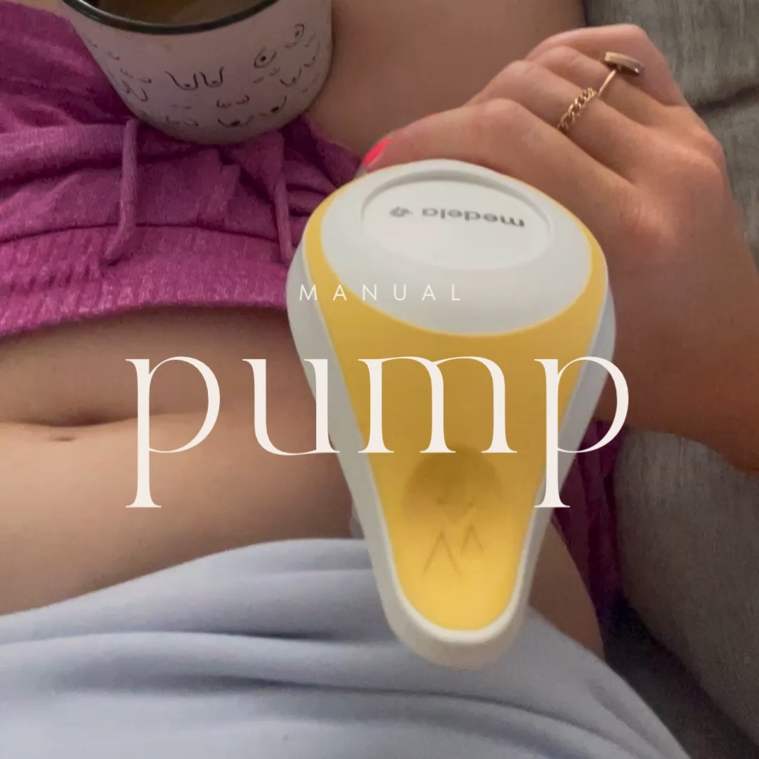 Manual pumping in the morning 
I absolutely love using manual Medela pump in the morning after my baby nurses. It’s so much less cleaning. Using my manual pump with my own flange insert and changing to a duckbill valve is life changing 🥰

#LTKBaby #LTKBump #LTKFamily