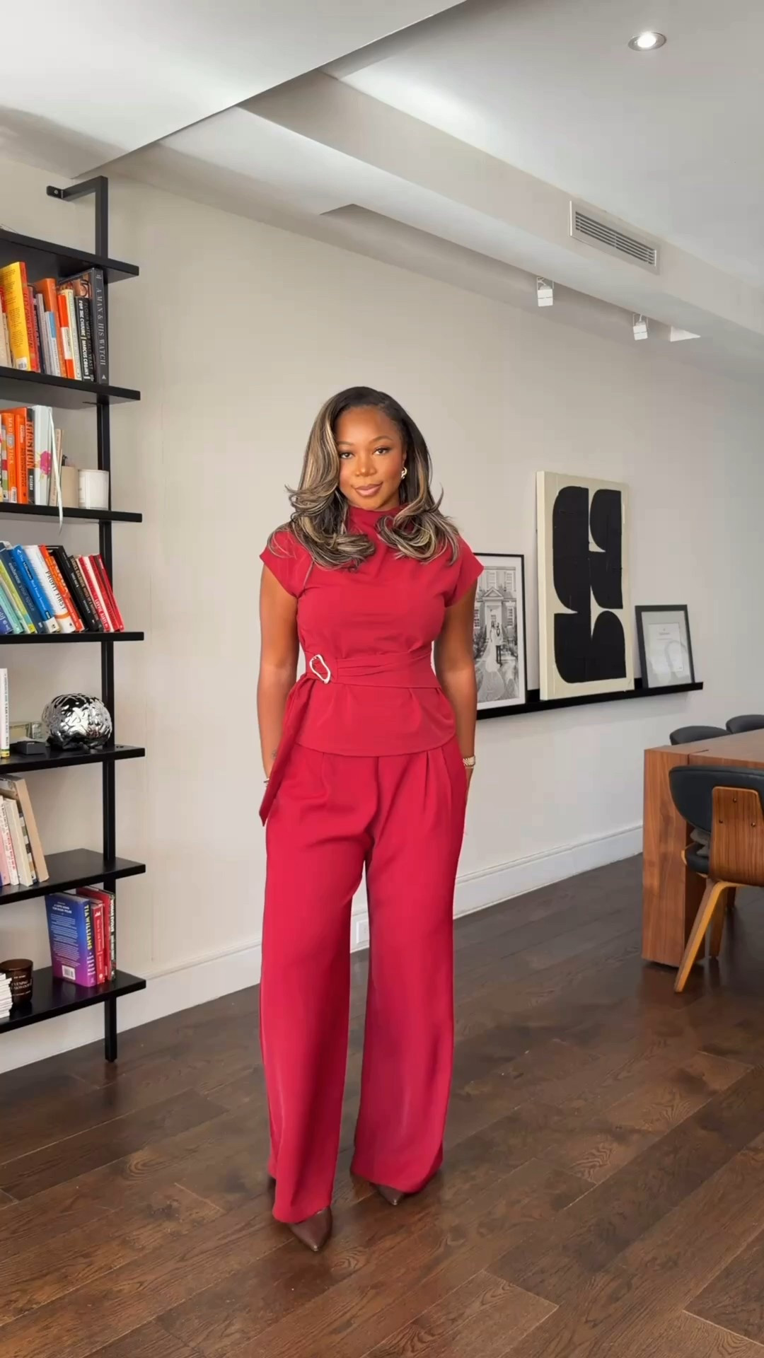 Medium tops and XL tall pants 😍❤️✨

#LTKMidsize #LTKWorkwear #LTKTall