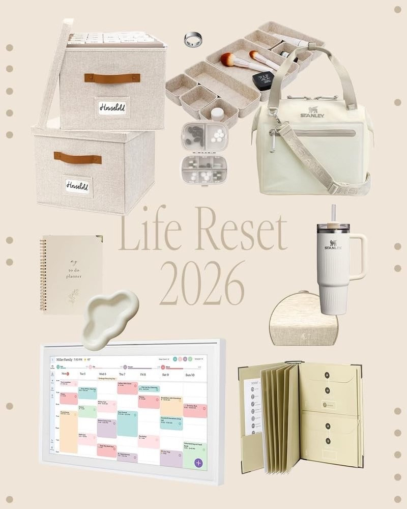 Life Reset 2026! Easy items from Amazon to reset! 

#neatlyembellished #amazon #life #goals #plans #reset 