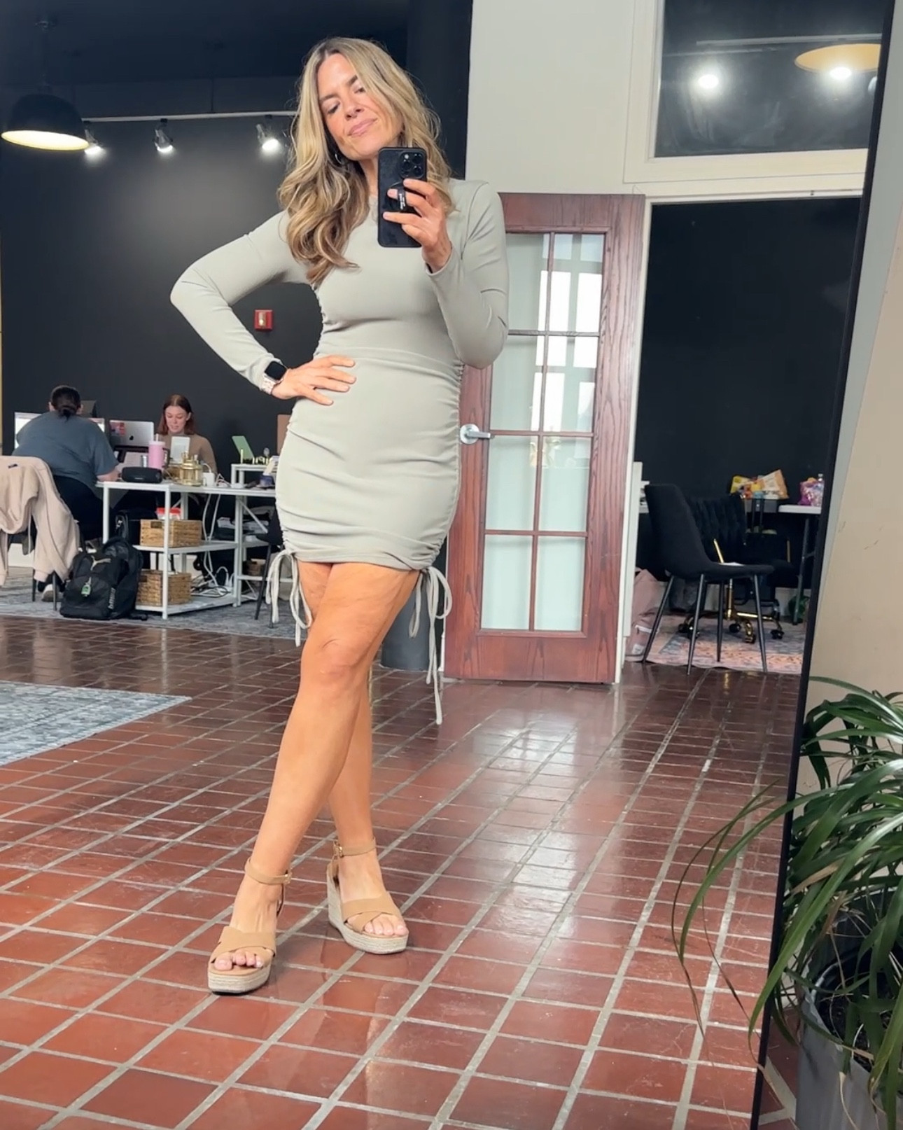 This slinky dress works for the office by day, and transitions to the perfect girls night out outfit! 

I ordered a size small  

#LTKFindsUnder50 #LTKBeauty #LTKParties