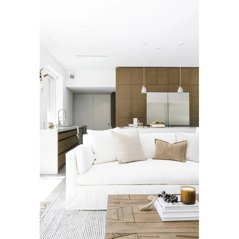 Evanston 90'' Slipcovered Sofa | Wayfair North America