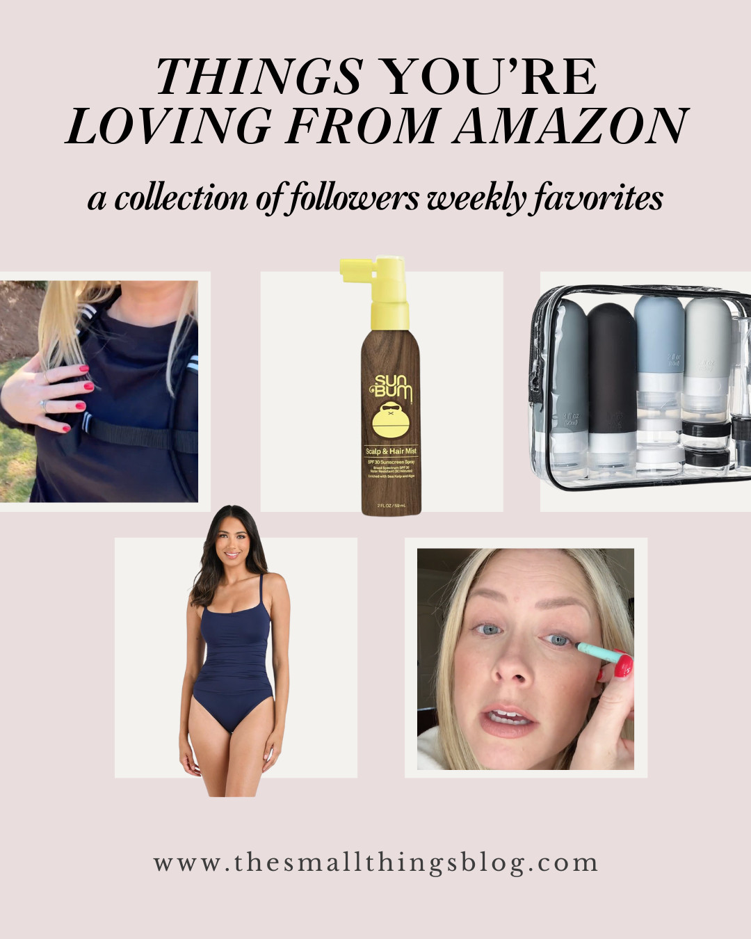 Amazon Top Five things you're loving from this past week! 

 #LTKGiftGuide #LTKBeauty #LTKSwim
