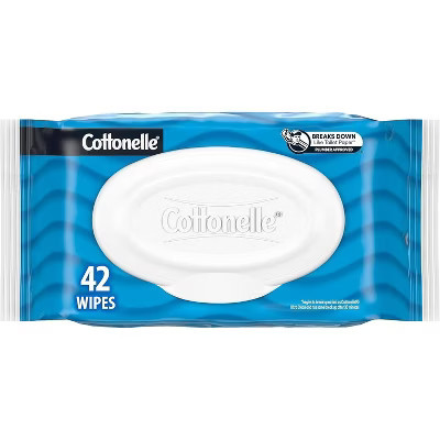 Cottonelle Flushable Wet Pack Of  Wipes, 42 Ct | Target