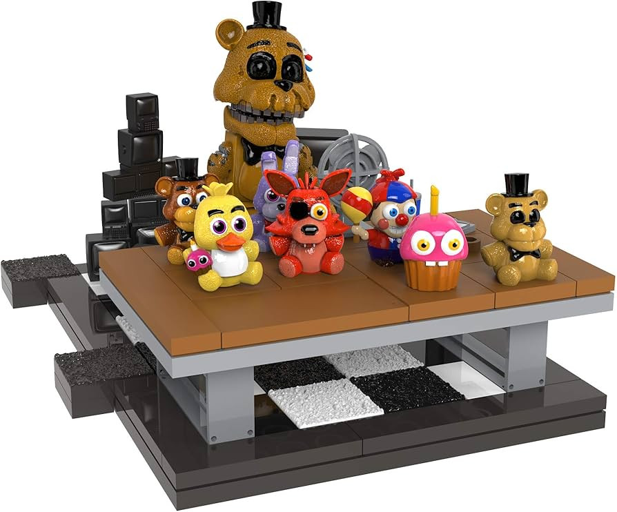 McFarlane Toys Five Nights at Freddy's Office Desk Small Set | Amazon (US)