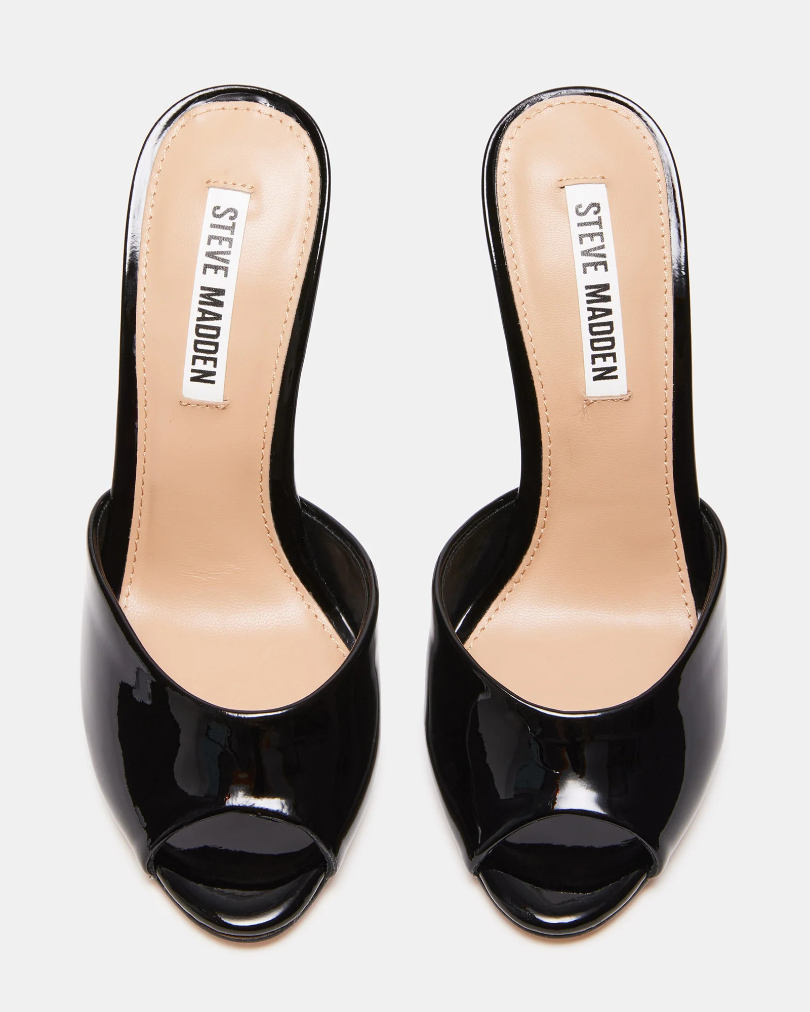 PRIYA Black Patent Women's Mule | Steve Madden (US)