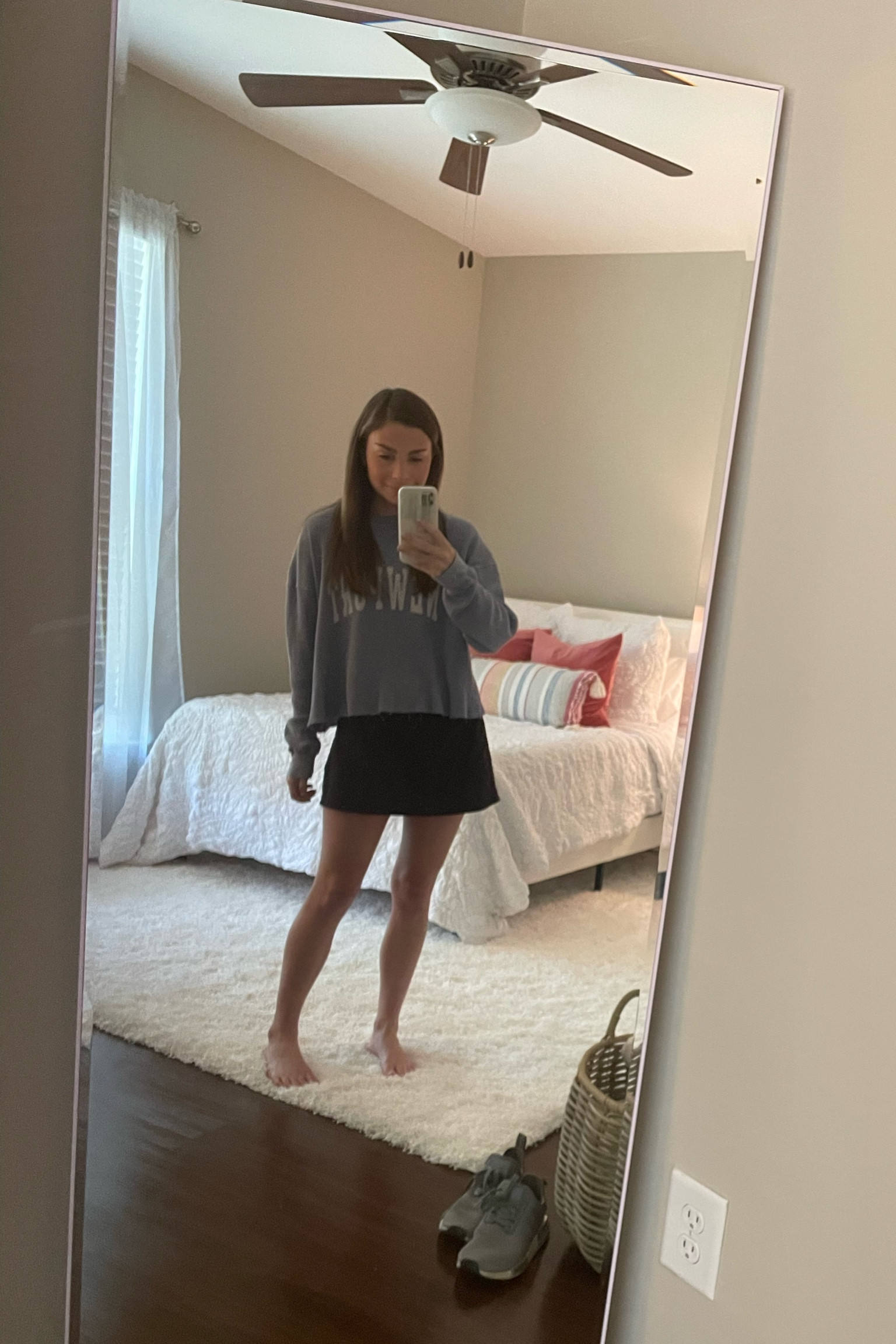 Outfit from the other day, also forgot to put on shoes for this one too🤦🏻‍♀️🤦🏻‍♀️ Top from Brandy Melville and skirt is from Lululemon!

#LTKunder50 #LTKU