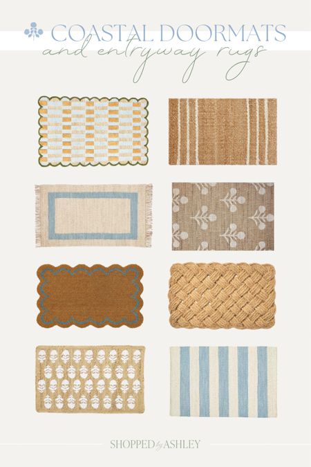 Who knew cute doormats could be so hard to find?! I rounded up my favorites and several of these are on sale! 

Doormat, door mat, entryway rug, coastal door mat, scallop door mat, Grandmillennial door mat, blockprint door mat, blue and white door mat, coastal Grandmillennial, front porch decor 

#LTKHome #LTKFindsUnder100 #LTKStyleTip