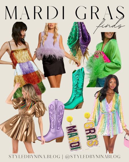 Mardi Gras outfits - Mardi Gras tops - Mardi Gras dress - New Orleans outfit - Nola outfits - purple cowboy boots - green boots - western boots - Houston rodeo outfits - western fashion - cinco de mayo outfit inspo 


#LTKunder100 #LTKSeasonal #LTKtravel