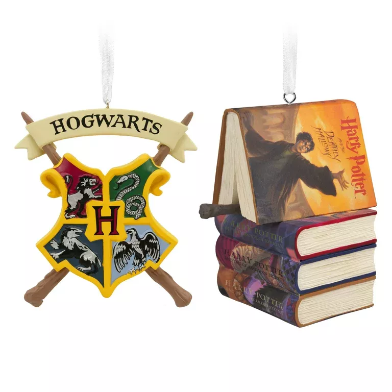 Hallmark 2001-03 Harry Potter Ornaments - missing wand/Some damage - Read  Desc
