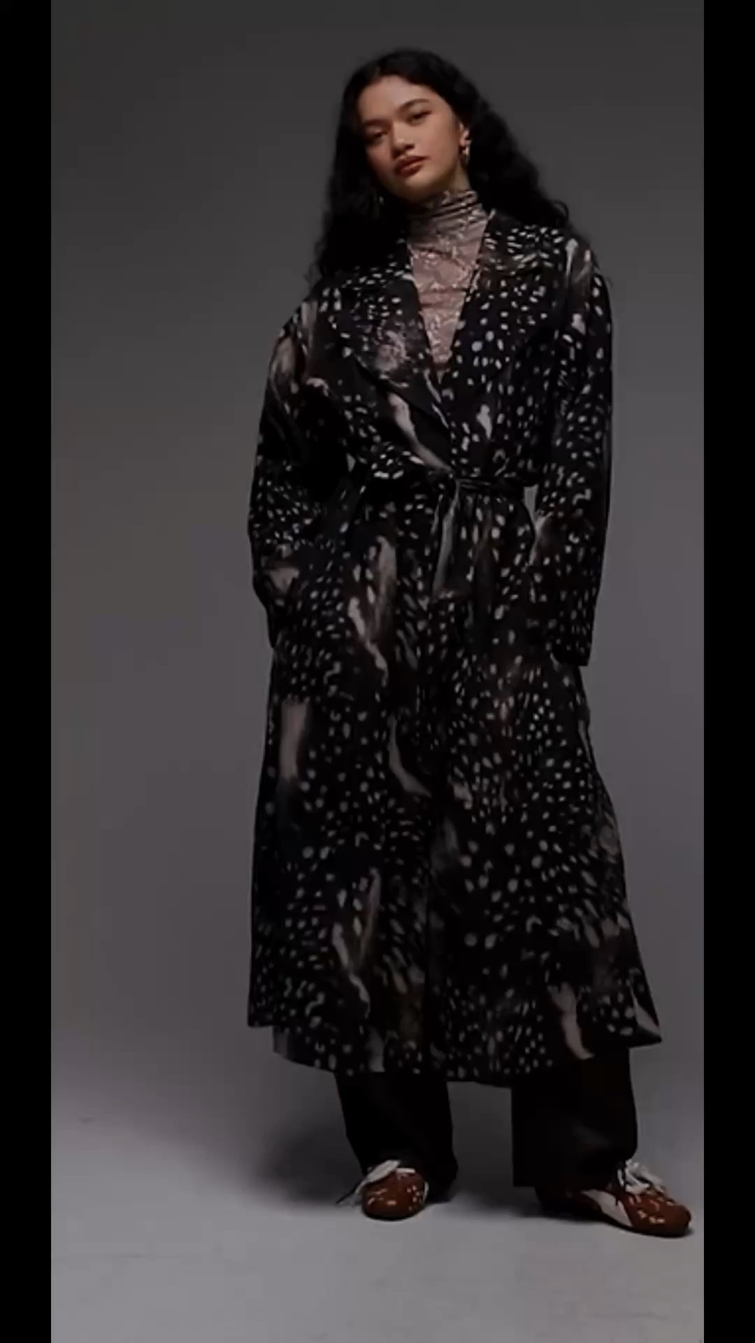 Main character energy, activated!! 

This oversized volume trench in animal print is the statement piece your wardrobe’s been waiting for. Dramatic silhouette, bold print, effortless edge — throw it over basics and let the coat do all the talking. Because sometimes… the outerwear is the outfit.

.

#ASOSStyle #AnimalPrint #StatementCoat #OversizedTrench #BoldOuterwear #FashionForward #MainCharacterStyle #FallLayers #StreetStyleInspo #LTKfashion #LTKouterwear #LTKfinds

#LTKootd #LTKmomlife #LTKdayinmylife