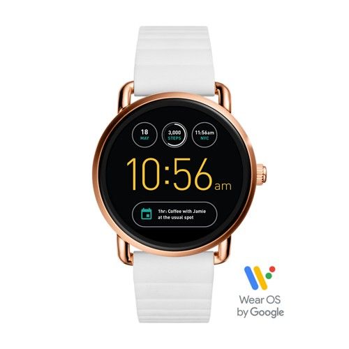 Fossil Gen 2 Smartwatch - Q Wander White Silicone Ftw2114 | Fossil (US)