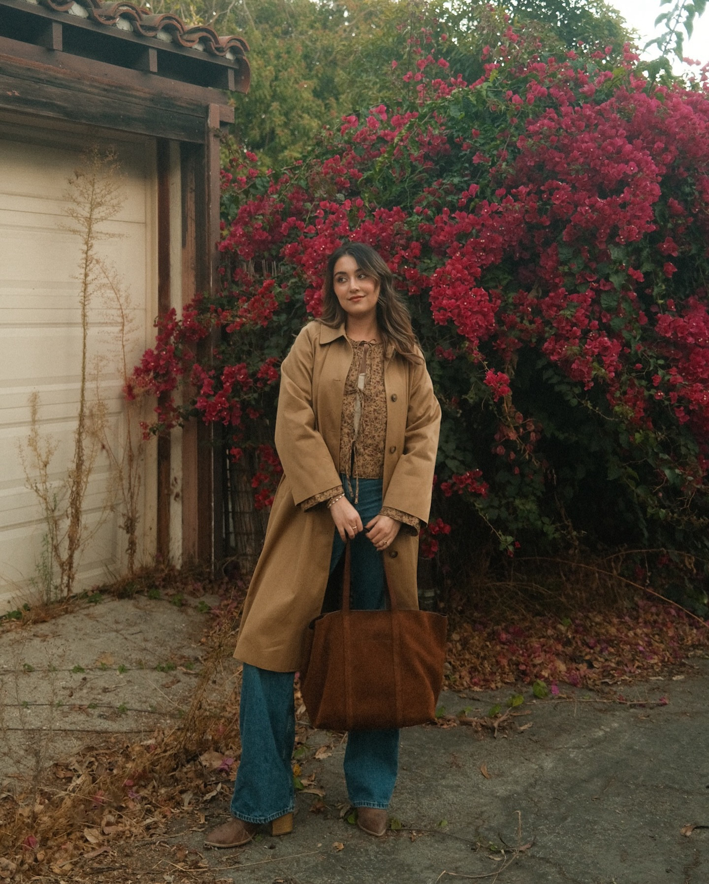 i added this chocolate suede tote to my collection recently, it’s truly perfect. will be wearing on repeat 🤎 

#LTKStyleTip #LTKSeasonal #LTKItBag