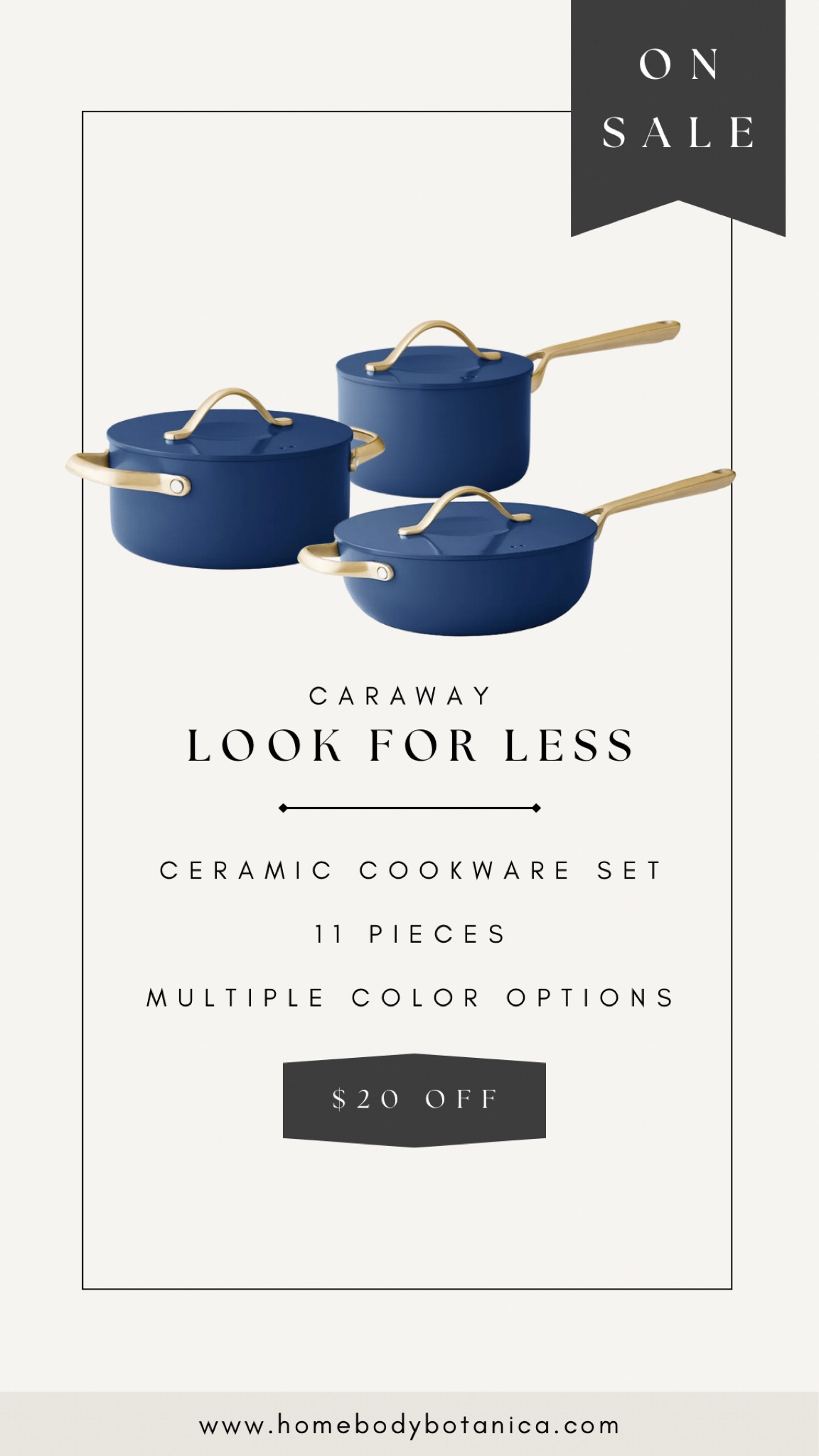 Caraway look for less. Ceramic cookware set // #caraway #carawaydupe #samsclub #cookware #moderncookware

#LTKFind #LTKsalealert #LTKhome