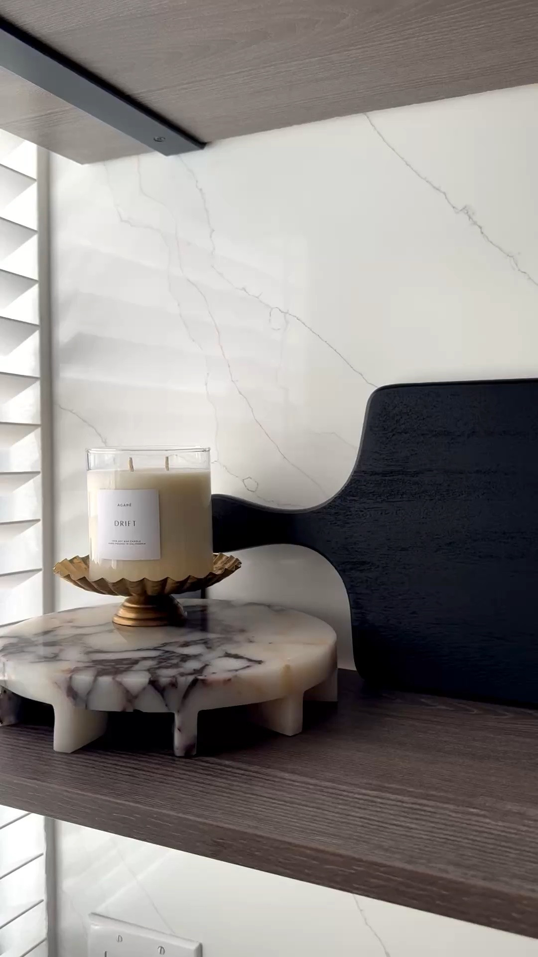 Organic modern shelf styling🤍

#LTKHome #LTKSaleAlert