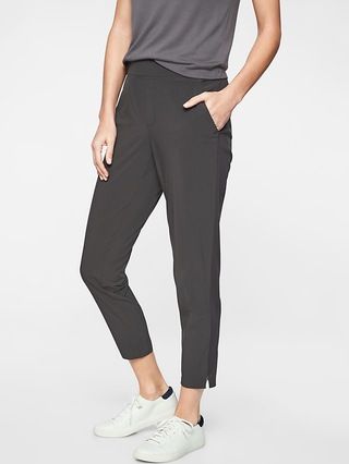 Athleta Womens Brooklyn Ankle Pant Dark Onyx Grey Size 0 | Athleta