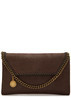 Falabella faux suede wallet-on-chain | Harvey Nichols