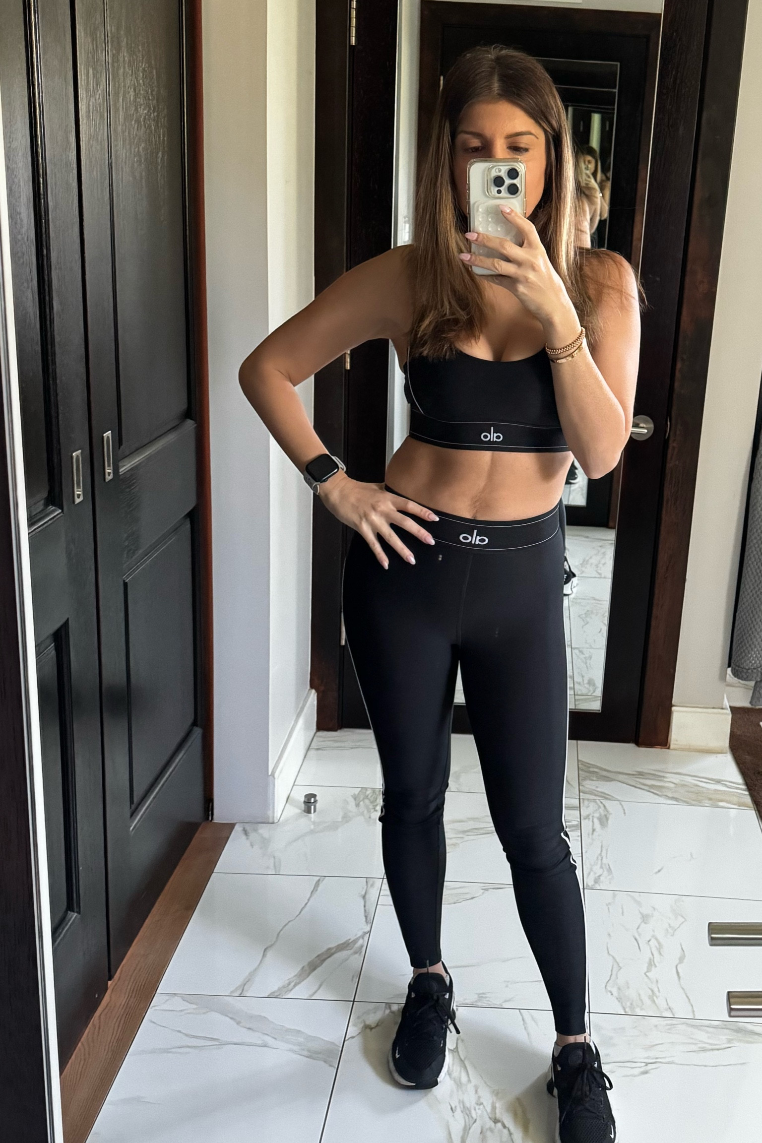 So hard to fit in yet so chic. This is the most classic look. Reminds me of 90s tennis club wear with the line coming down the side and the stark black and white contrast. Definitely my gym favorite  

#LTKGiftGuide #LTKMostLoved #LTKActive