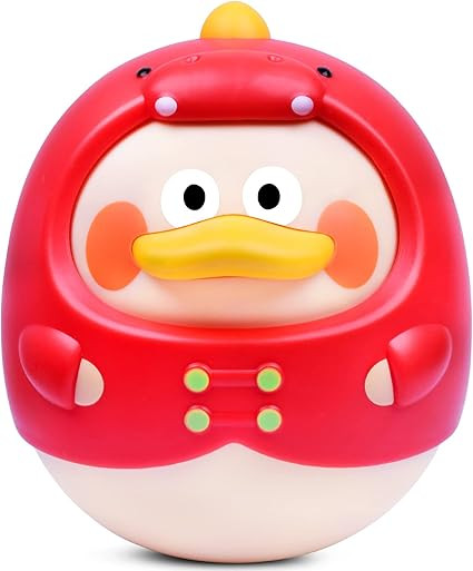 HOPEEYE Roly Poly Baby Toys 6 to 12 Months-Tummy Time Toys Musical Wobbler Toy,Tumbler Early Educ... | Amazon (US)
