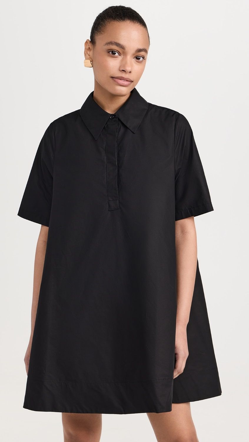 A-line Short Sleeve Shirt Dress | Shopbop