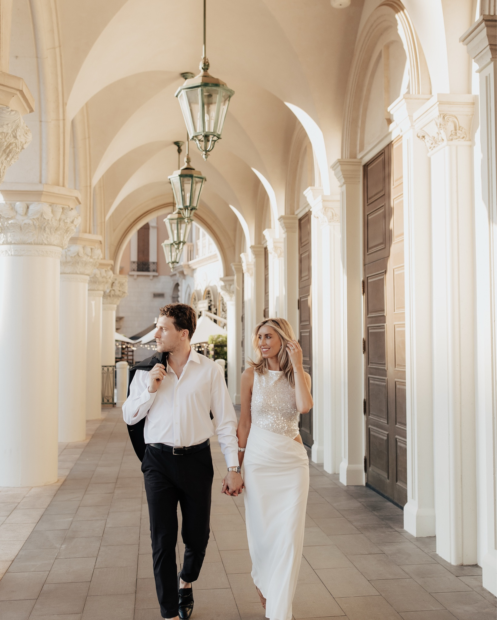 Engagement shoot dress 🤍