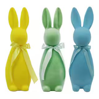 Assorted 27" Flocked Easter Bunny Décor by Ashland®, 1pc. | Michaels | Michaels Stores