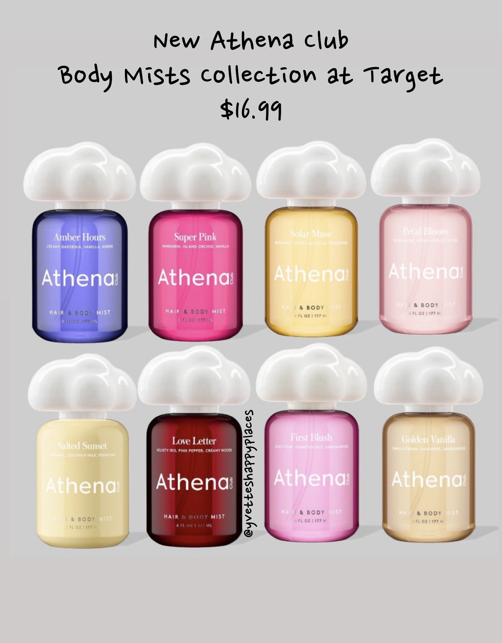 New at Target 

Athena Club Full Size Women's Hair & Body Mist 

#LTKgrwm #LTKBeauty #LTKselfcare