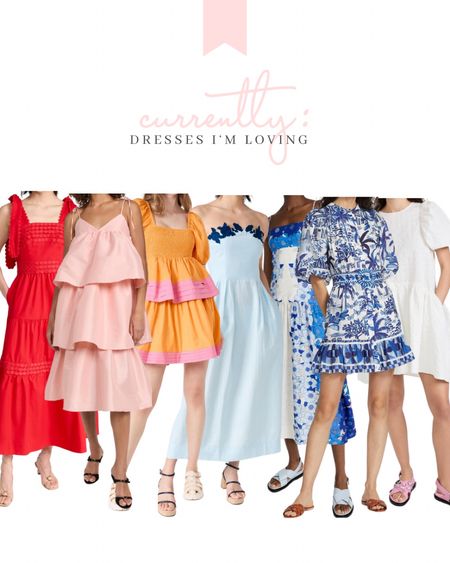 Spring dresses I’m loving: perfect for a wedding guest, bridesmaid or party!
