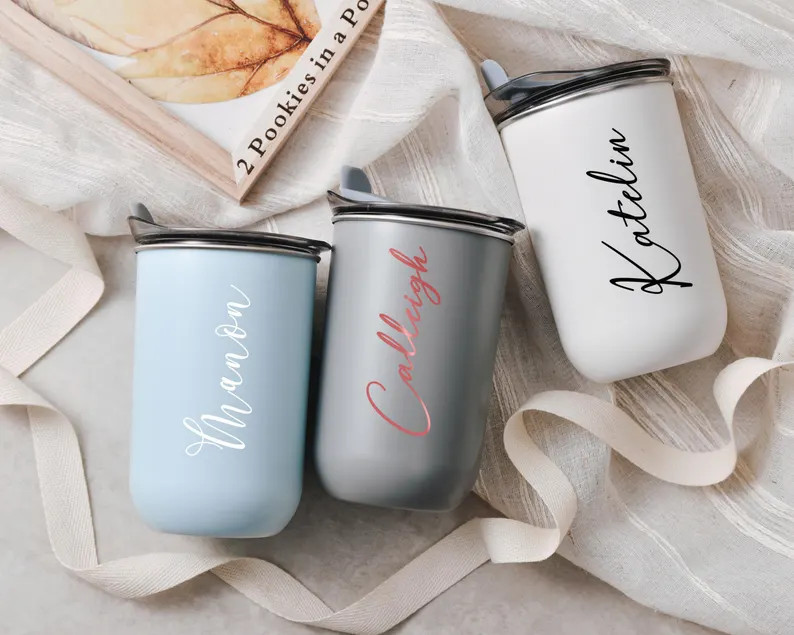 Engraved Insulated Water Tumbler With Lid, Personalized Wine Glass, Special Occasion Must-have fo... | Etsy (US)