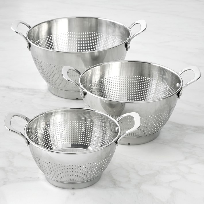 Williams Sonoma Stainless-Steel Colanders | Williams-Sonoma