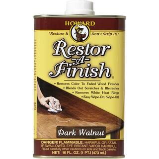 Howard Restor-A-Finish 16 oz. Dark Walnut Wood Conditioner RF6016 - The Home Depot | The Home Depot