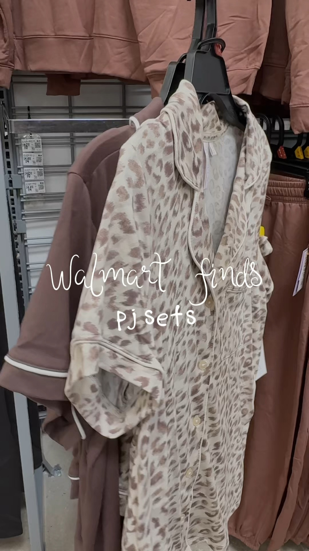 The cutest Walmart pj sets!!