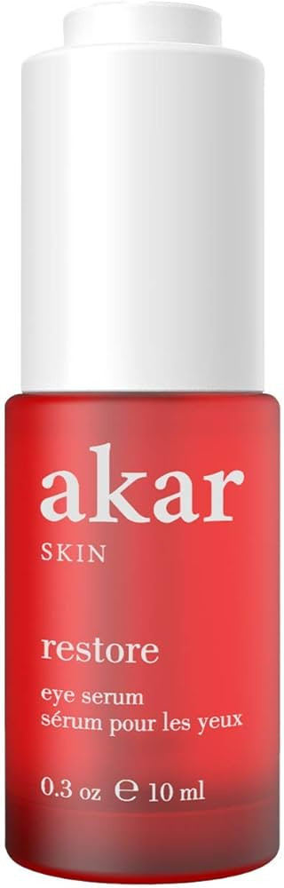 Skin Restore Eye Serum - Dark, Puffy Under Eye Treatment with Organic Castor & Goji for Vitamin C... | Amazon (US)