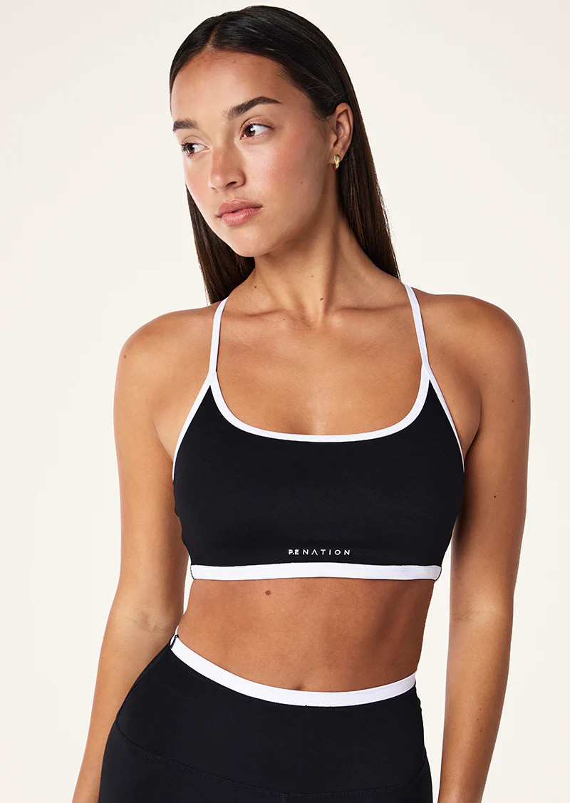 Fundamental Sports Bra | Black | P.E Nation | P.E Nation AU
