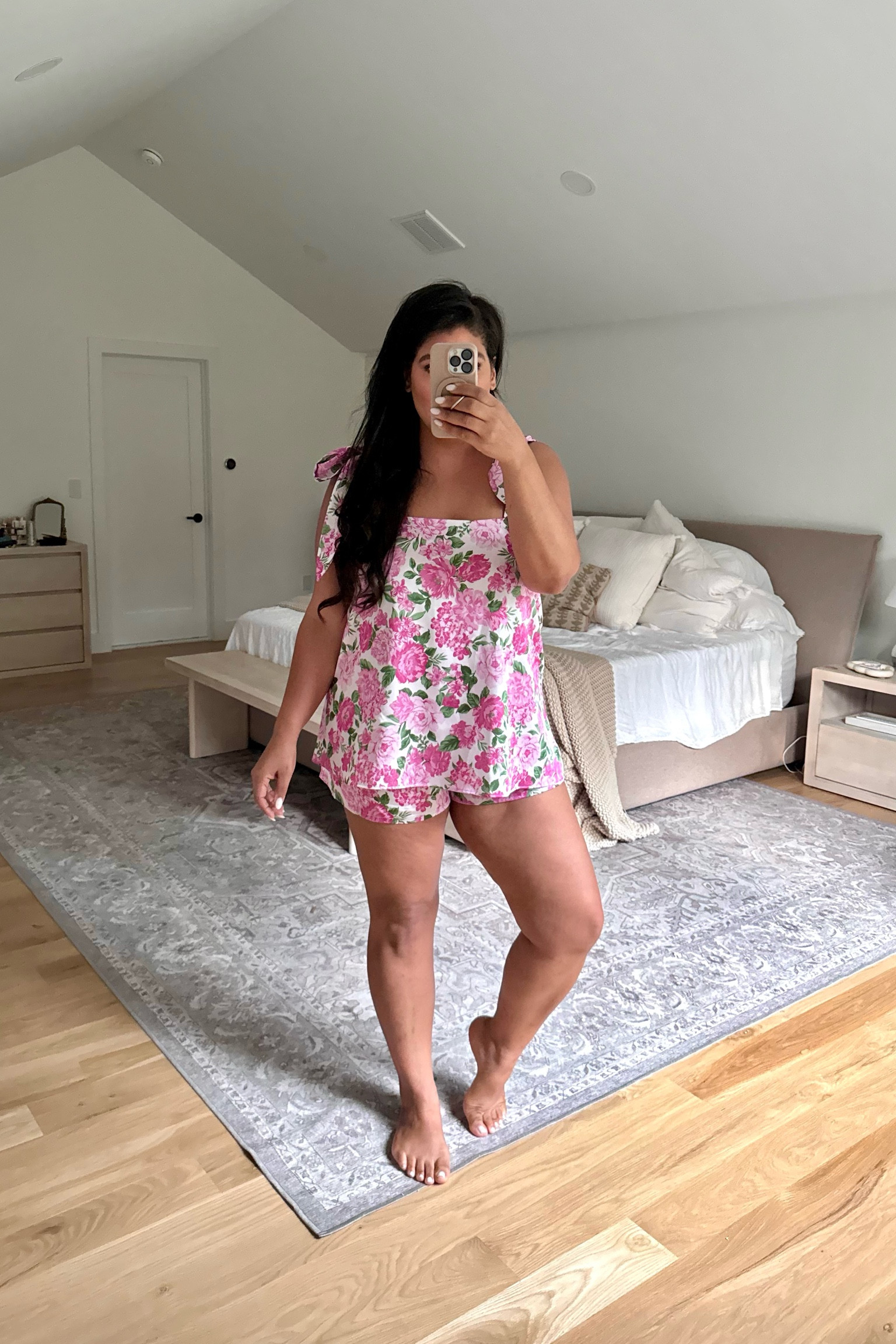 Favorite new summer time pajamas! They are midsize friendly — I love that they have different options too! I am 5’9” 38D size 12 or XL and I’m wearing an XXL in both, these Show Me Your Mumu pajamas run a little small! 💕

#LTKStyleTip #LTKFindsUnder100 #LTKMidsize