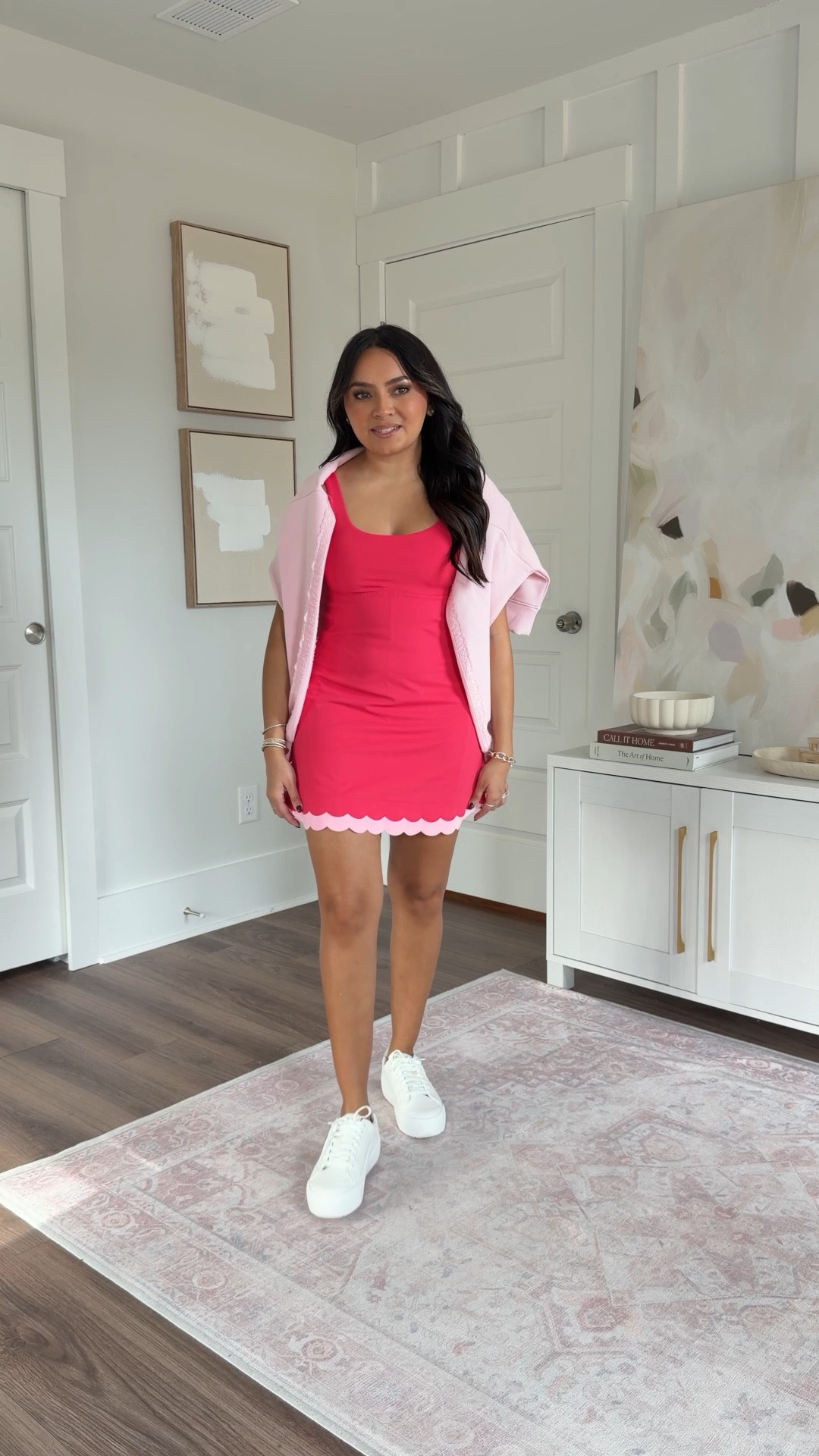 Red and light pink active dress size xs TTS
Light pink sweatshirt size xs TTS
Sneakers size 6.5 TTS


#LTKActive #LTKPetite #LTKFindsUnder50