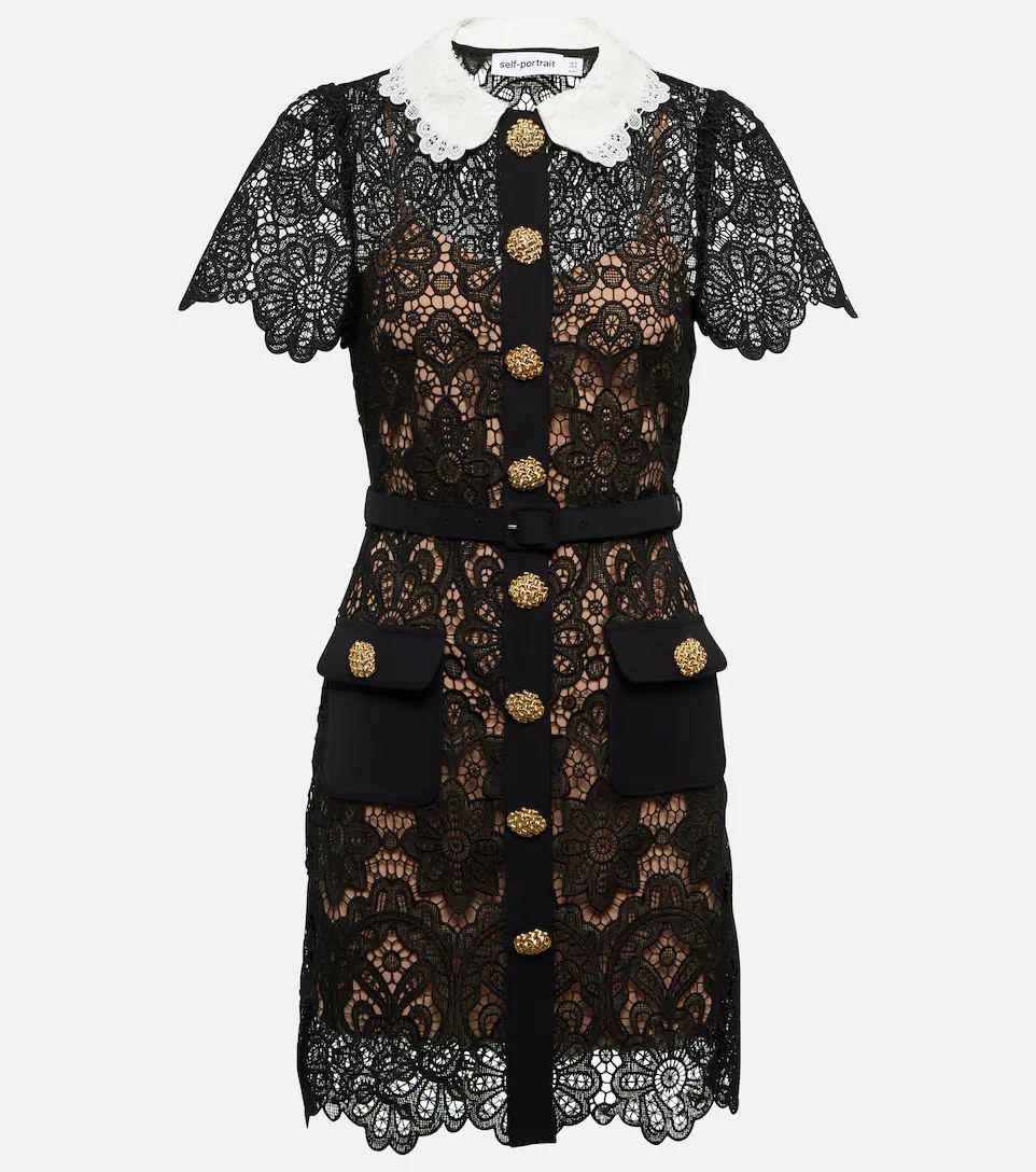 Embellished lace dress | Mytheresa (UK)