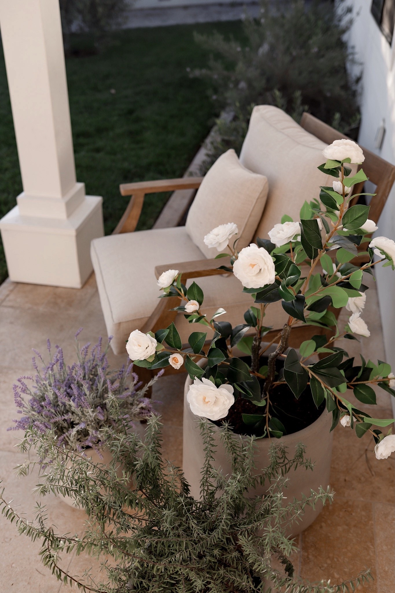 How gorgeous are these faux plants from Amazon?! Makes are porch look beautiful all year long - no upkeep 

#LTKHome #LTKSeasonal