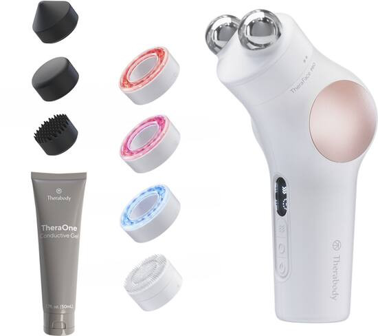 Therabody TheraFace Pro Multi-Use Skincare Device White TF02220-01 - Best Buy | Best Buy U.S.