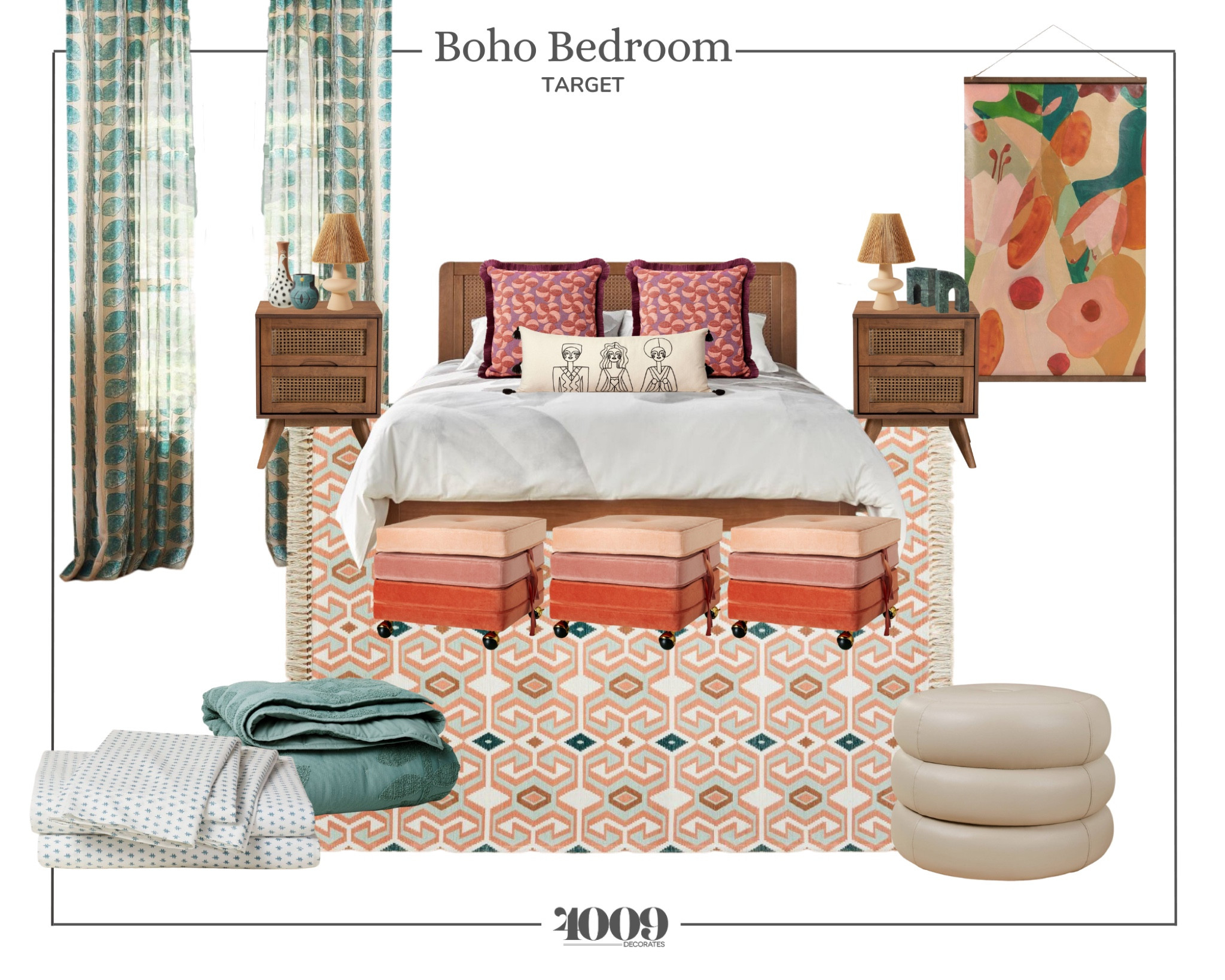 Boho bedroom inspo. Jungalow from Target. 



#LTKhome #LTKsalealert #LTKstyletip