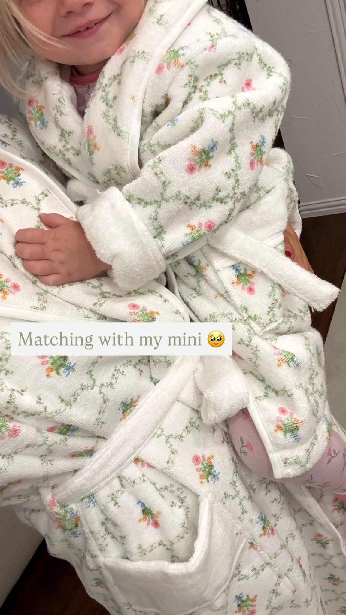 Matching with my mini 🥹