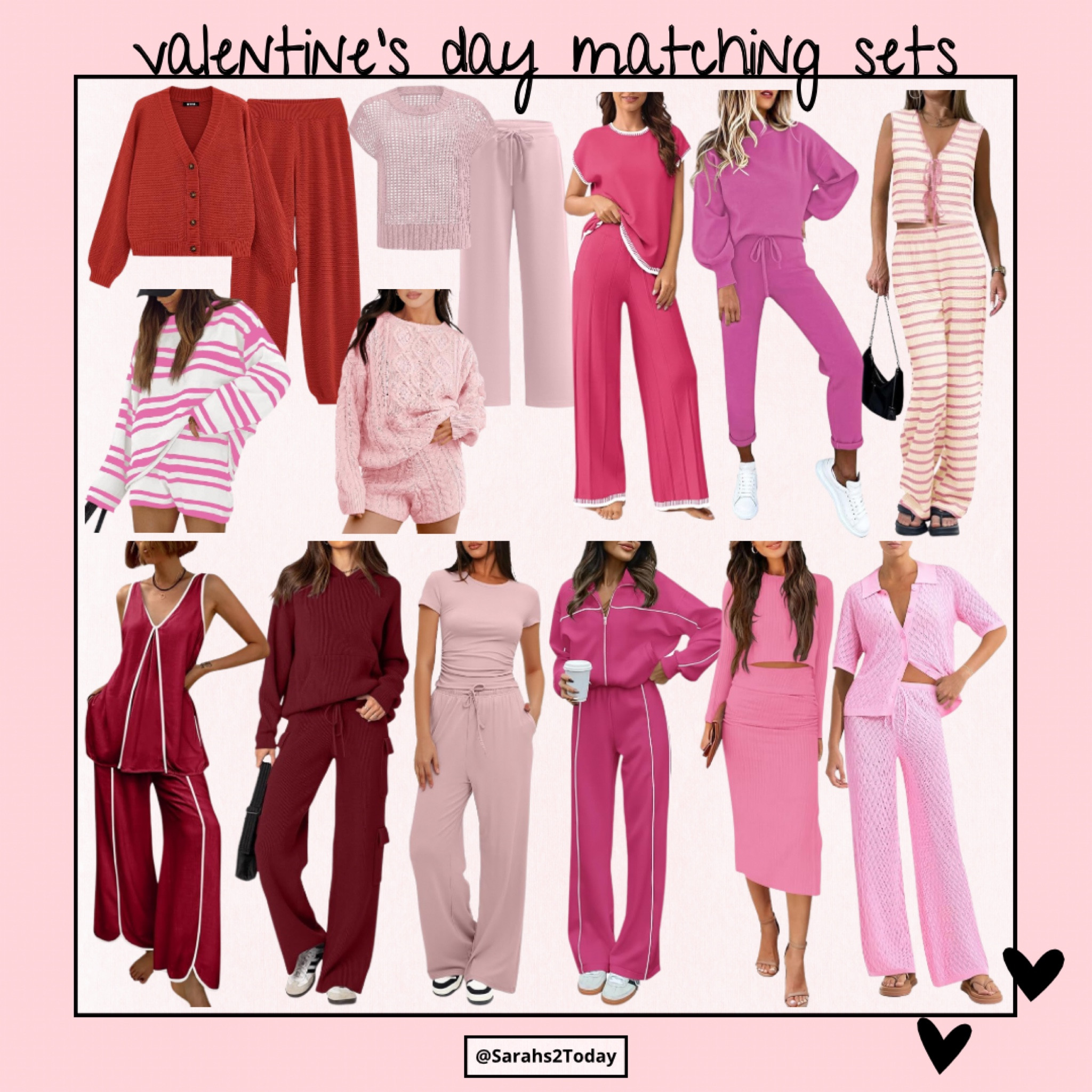 These darling, matching sets from Amazon are perfect for Valentine’s Day! #valentinesday #matchset #2Todayfinds

#LTKSeasonal #LTKStyleTip