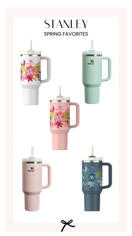 Stanley spring favorites! I love these floral tumblers! 

#LTKstyletip #LTKtravel #LTKSeasonal