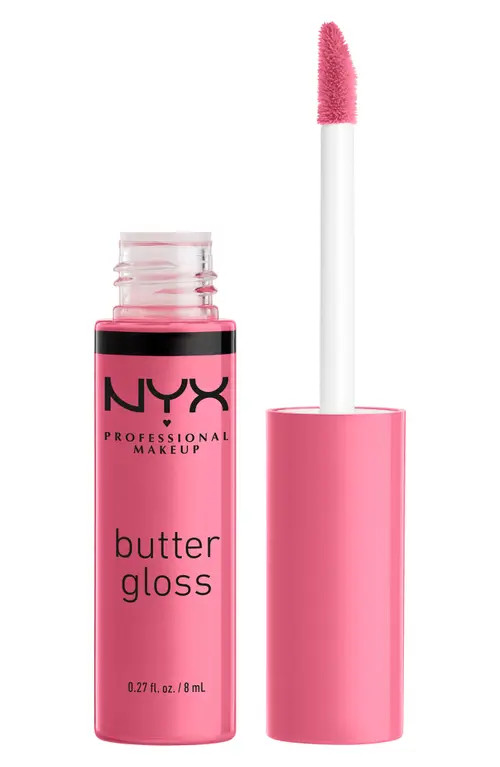 NYX PROFESSIONAL MAKEUP Butter Gloss Nonsticky Lip Gloss in Vanilla Cream at Nordstrom | Nordstrom