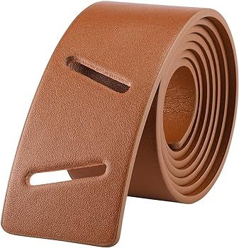 CHIC DIARY Women Fashion Leather Knot Belts for Dress Cowhide Tie PU Leather Belt Non Buckle TSA ... | Amazon (UK)