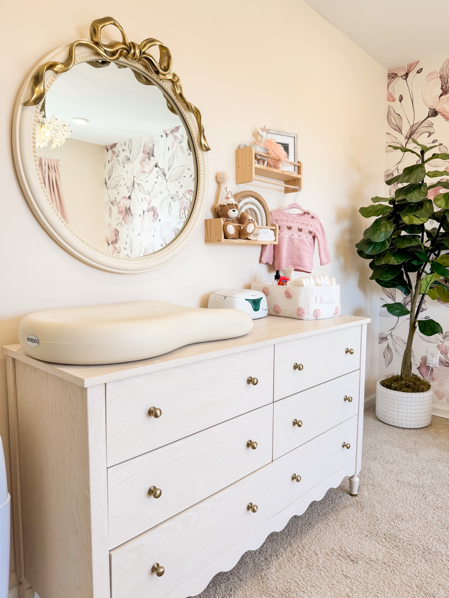 Our baby girls nursery 🌸 

Nursery, baby girl, nursery furniture, nursery lighting, nursery chandelier, nursery crib, nursery room, nursery chair, nursery bookshelf, dresser, baby girl room, baby girl nursery, girl nursery rug, girl nursery decor, toddler girl room, nursery glider, baby glider, glider, faux plants, white mirror, wall mirror, dresser bedroom, nursery inspo, nursery ideas, home decor, nursery curtains, blackout curtains, round rug, round mirror, bedroom, nursery crib, crib mattress, nursery curtains, rocking chair, rocking chair nursery, nursery rocking chair, nursery dresser

#LTKmomlife #LTKHome #LTKBaby