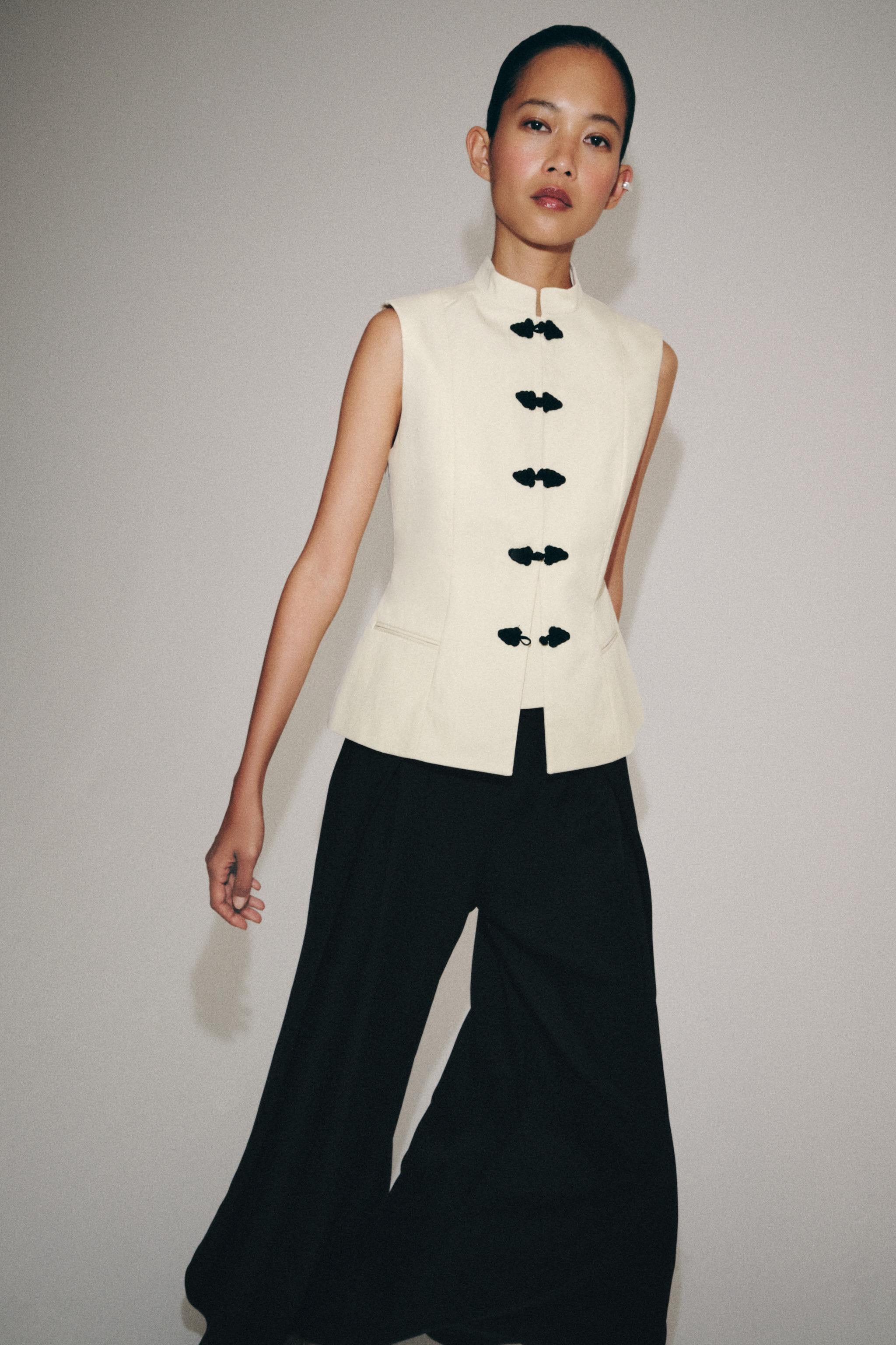 ZW COLLECTION FITTED WAISTCOAT | Zara UK