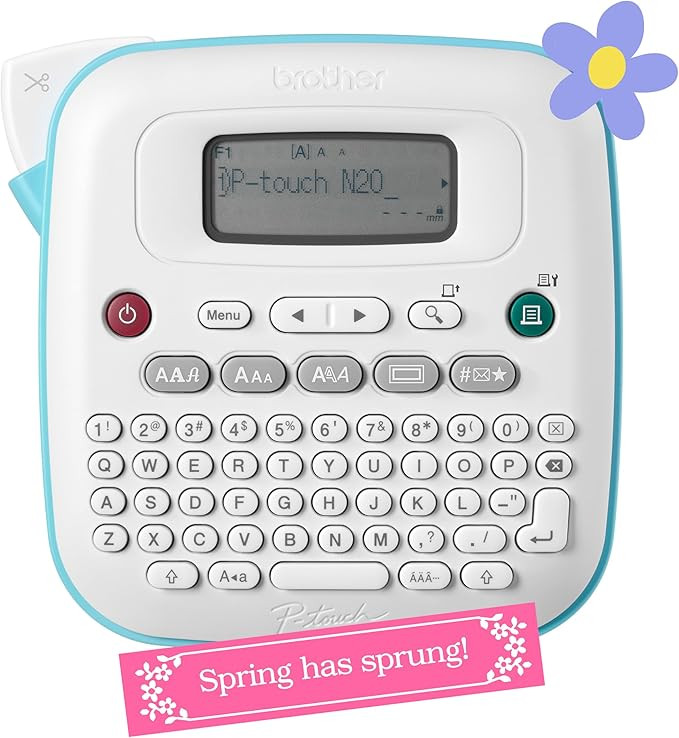 Brother P-Touch PT-N20 Personal Desktop Label Maker, Portable, Handheld and Prints, P-Touch Btag ... | Amazon (US)