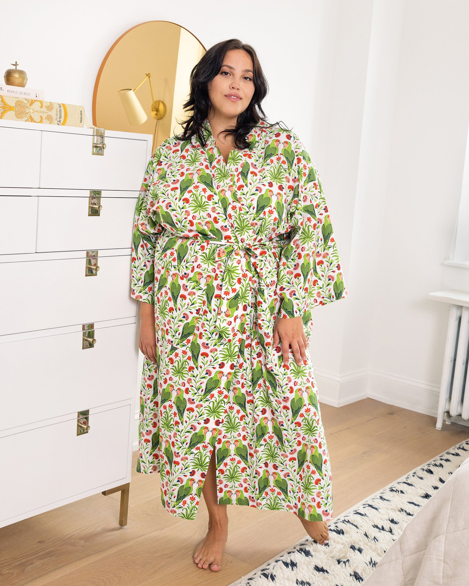 Lovebirds - Robe - Cloud | Printfresh