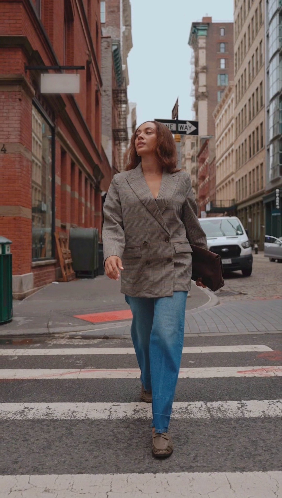 How to style a blazer for a fall outfit in New York

#LTKootd #LTKSeasonal